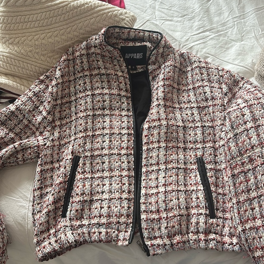 Apparis Dolly Bomber Jacket in size small. Never worn before.